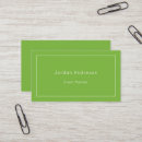 Search for fashion business cards Green