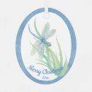 Search for dragonfly christmas tree decorations Watercolor