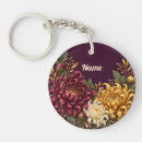 Search for november key rings Chrysanthemum