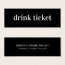 Search for drink tags Black and white