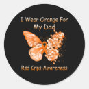 Search for my dad stickers Orange