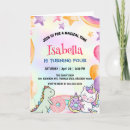 Search for unicorn doughnut birthday invitations Cute