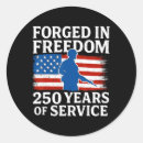 Search for years of service stickers Stars and stripes