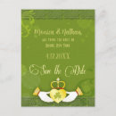 Search for claddagh cards invites Gold