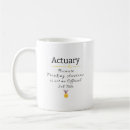 Search for actuary coffee mugs Job