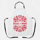 Search for poland aprons Red