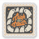Search for vintage autumn stickers Halloween