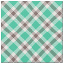 Search for teal plaid fabric Modern