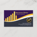 Search for financial advisor business cards Money