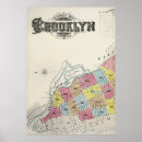 Search for vintage map of brooklyn posters Retro