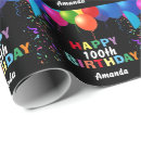 Search for red black green wrapping paper Happy birthday