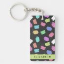 Search for paint brush key rings Abstract brush strokes