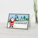Search for lacrosse christmas cards Santa