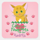 Search for pink cat paw stickers Cats