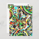 Search for flower sketches postcards Abstract