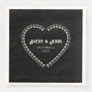 Search for halloween wedding napkins Heart