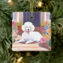 Search for poodle christmas tree decorations Watercolor