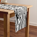 Search for zebra table runners White