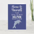 Search for funny dolphin cards Cute