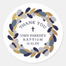 Search for navy and gold stickers Christening