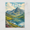Search for welsh postcards Wales flag