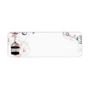 Search for birdcage return address labels Elegant