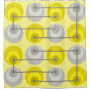 Search for 1960s pattern shower curtains Space age