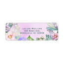 Search for enchanted forest return address labels Watercolor