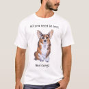 Search for cute dog mens tshirts Watercolor