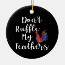 Search for rooster christmas tree decorations Farm animals