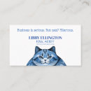 Search for humorous business cards Cats