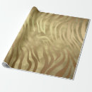 Search for gold zebra wrapping paper Elegant