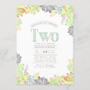 Search for succulents birthday invitations Garden