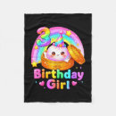 Search for girl birthday blankets Kawaii