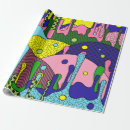 Search for trippy wrapping paper Green