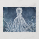 Search for octopuses postcards Sea