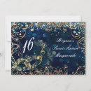 Search for blue masquerade mask invitations Chic
