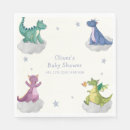 Search for dragons napkins Mythical