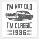 Search for classic cars stickers Muscle