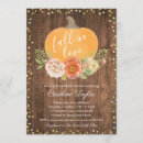 Search for rustic floral bridal shower invitations Autumn