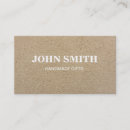 Search for brown kraft business cards Vintage