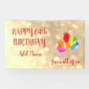 Search for 64th birthday Colourful