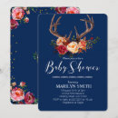Search for antler baby shower invitations Floral