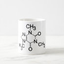 Search for chemical symbol mugs Caffeine