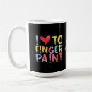 Search for i love paint mugs Finger