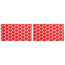 Search for red hearts pillowcases Valentine