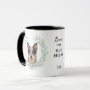 Search for blue heelers mugs Watercolor