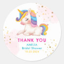 Search for rainbow unicorn stickers Magical rainbow party