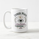 Search for inner peace mugs Healing journey