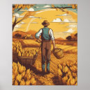 Search for wheat harvest posters Combine harvester